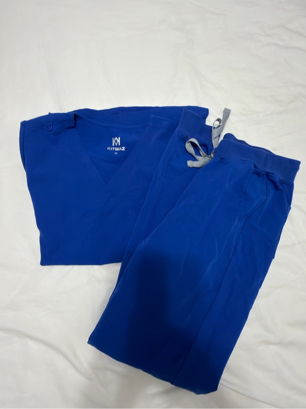 KITMAZ Royal Blue Medical Scrub Set